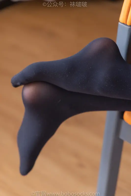 [BoBoSocks袜啵啵]NO.064 稚予-平底鞋、厚黑丝 16