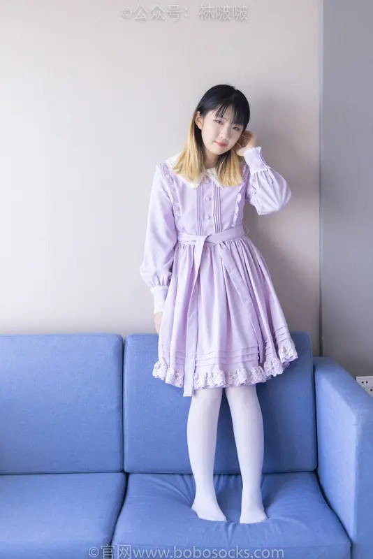 [BoBoSocks袜啵啵]NO.079 砂糖-皮鞋、厚白丝（花絮版） 1