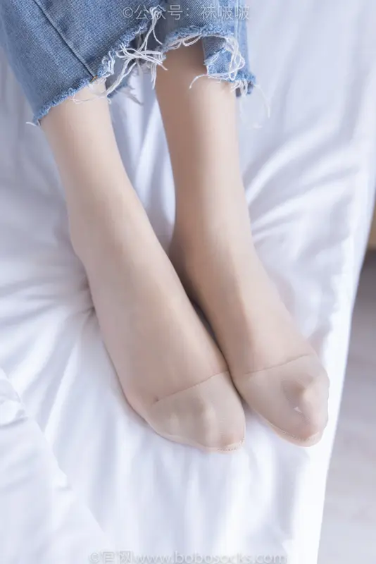 [BoBoSocks袜啵啵]NO.080 小甜豆-帆布鞋、白棉袜、肉丝（花絮版） 0