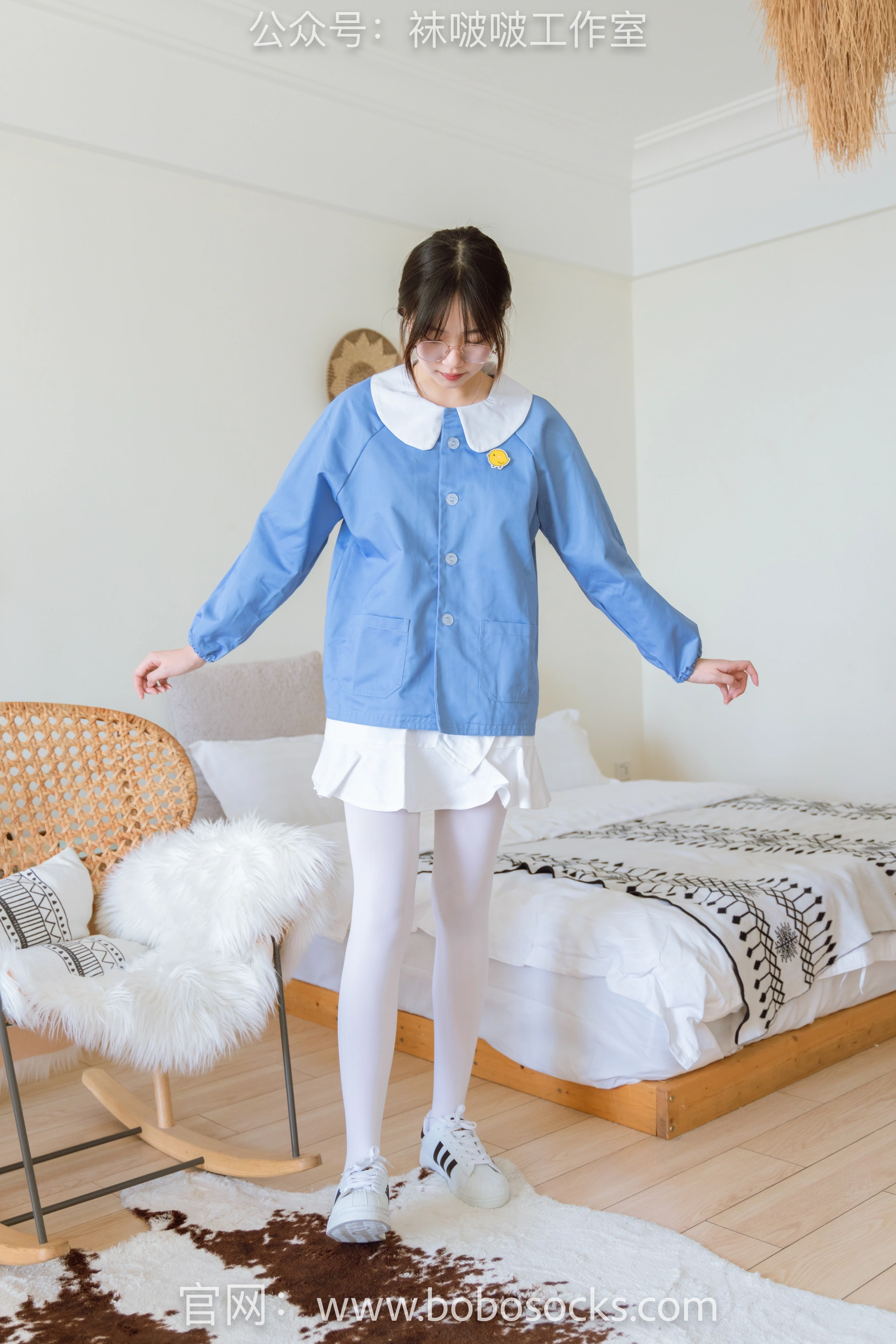 [BoBoSocks袜啵啵]NO.093 小甜豆-贝壳头、厚白丝 2